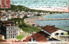 Cannes - the Course and the Casino - CPA