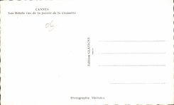 Cannes - Hotels seen of the point of the Small cross - CPA