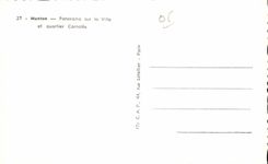 Menton - Panorama on the City and Cornoles district - CPA