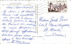 Saint Jean Cape Ferrat - Air Sight - CPA