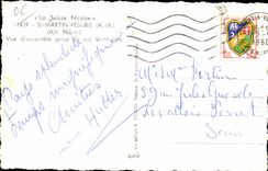 San Martin Vesubie - vista junto - CPA