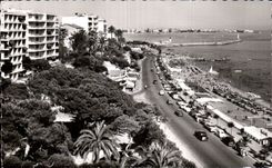 Cannes - the Beach of the South - CPA