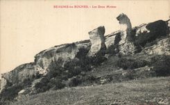 Beaume Rocks - Two Monks - CPA