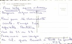 Louvesc - Landscape on the City - CPA