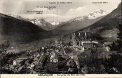 Briancon - visto de la fortaleza de las cabezas - CPA