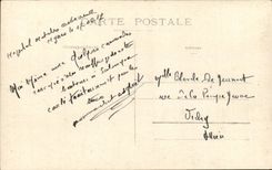 Real photo Militaria Soldiers Rescapes Hospital opposite Salonique 1917