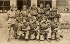 Real photo Militaria Soldiers