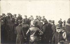 Real photo Militaria Soldiers Officers