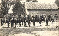 Real photo Militaria Riders Soldiers