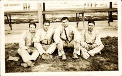 Real photo Militaria Soldiers