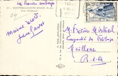 Moustier Sainte Marie - View - CPA