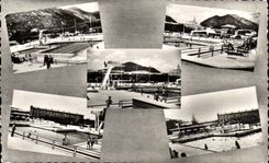 Worthy les Bains - the Swimming pool - Swimming Pool - CPA