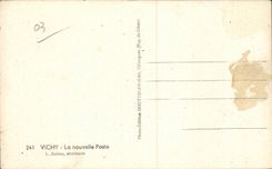 Vichy - La Nouvelle Poste - CPA
