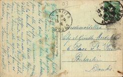 Vichy - Promenades a anes sur les Quais - donkey - CPA