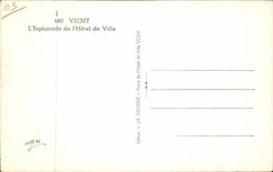 Vichy - L Hotel de Ville - CPA