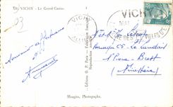 Vichy - Le Casino - CPA