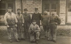 Real photo Militaria Soldiers Gionsessheim 1926