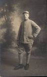 Real photo Militaria Gilloteau Soldier