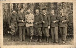 Real photo Militaria Soldiers