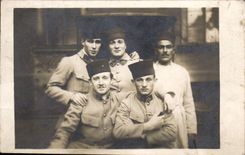 Real photo Militaria Soldiers