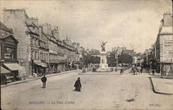 Moulins - the Place Allier - CPA