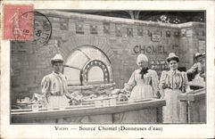 Vichy - Source Chomel - Donneuse d Eau - CPA 