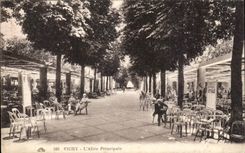 Vichy - L Allee Principale - CPA 