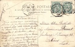 Beaulon - the Castle - CPA