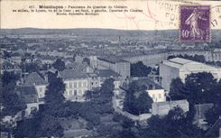 Montlucon - Panorama du Quartier du Chatelet - CPA 