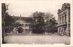 Montlucon - La Sous Prefecture et le Theatre - CPA 