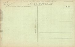 Moulins - Place Achilles Roche and Church of the Sacring Heart - CPA