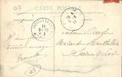 Vichy - Promenade de l ancien Parc Prete Priest - CPA 