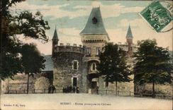 Busset - Entrance of the Castle - CPA