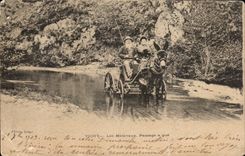 Vichy - Les Malavaux - Passage a gue Ane Donkey - CPA 