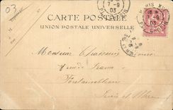 Vichy - Les Malavaux - Passage a gue Ane Donkey - CPA 