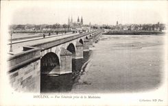 Moulins - View taken of the Madeleine - CPA