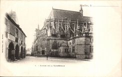 Moulins - Apse of the Cathedral - CPA