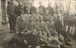 Real photo Militaria Soldiers