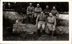 Real photo Militaria Soldiers