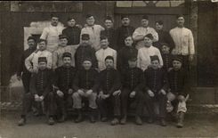 Real photo Militaria Soldiers