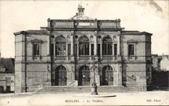 Moulins - the Theater - CPA