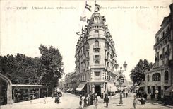 Vichy - L Hotel Astoria et Perspective - CPA 