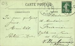 Vichy - Un Coin du Parc - CPA 