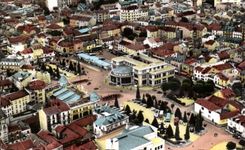 Vichy - Vue Aerienne sur la Poste - La Gare - Reine des Villes d Eaux - CPA 