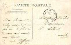 Vichy - La Galerie Couverte Marchande de fleurs - CPA 