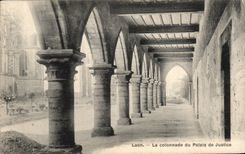 Laon - the Colonnade of the Law courts - CPA