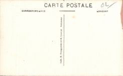 Soissons - Train station - CPA