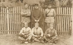 Real photo Militaria Soldiers