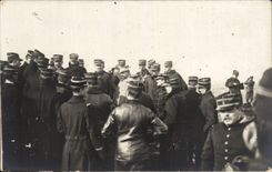 Real photo Militaria Soldiers Officers