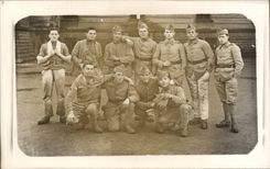 Real photo Militaria Soldiers